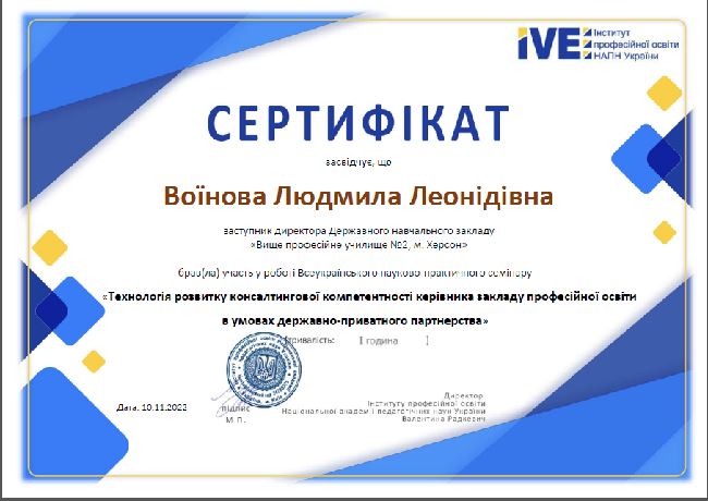 ТЕХНОЛОГІЯ ВПРОВАДЖЕННЯ   ЗМІН У ЗАКЛАДАХ ПРОФЕСІЙНОЇ   ОСВІТИ В УМОВАХ ДЕРЖАВНО-ПРИВАТНОГО ПАРТНЕРСТВА